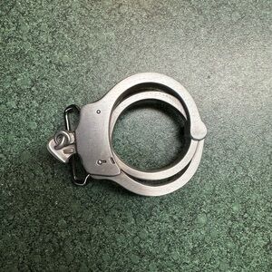 Silver Handcuff Belt Buckle Eddie Munson Stranger Things